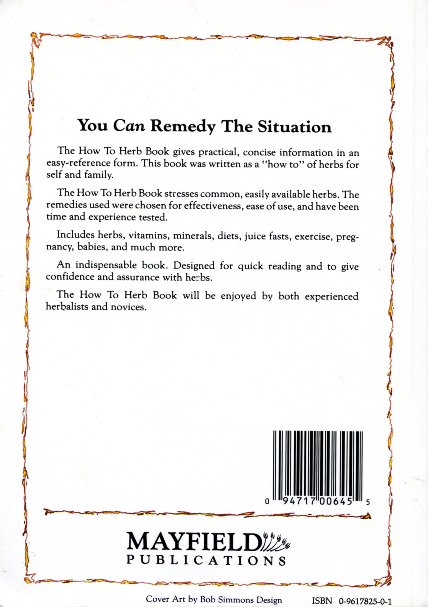 The How to Herb Book: Let's Remedy the Situation