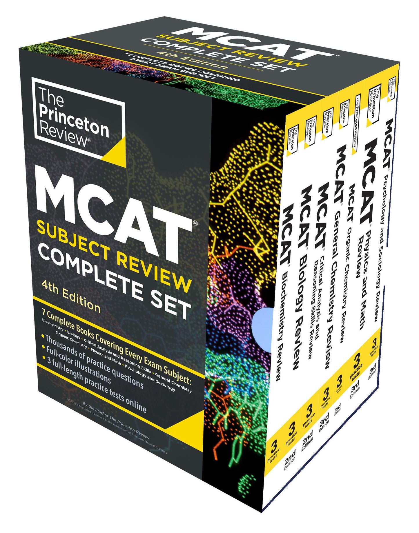 Princeton Review MCAT Subject Review Complete Box Set, 4th Edition: 7 Complete Books + 3 Online Practice Tests (Graduate School Test Preparation)