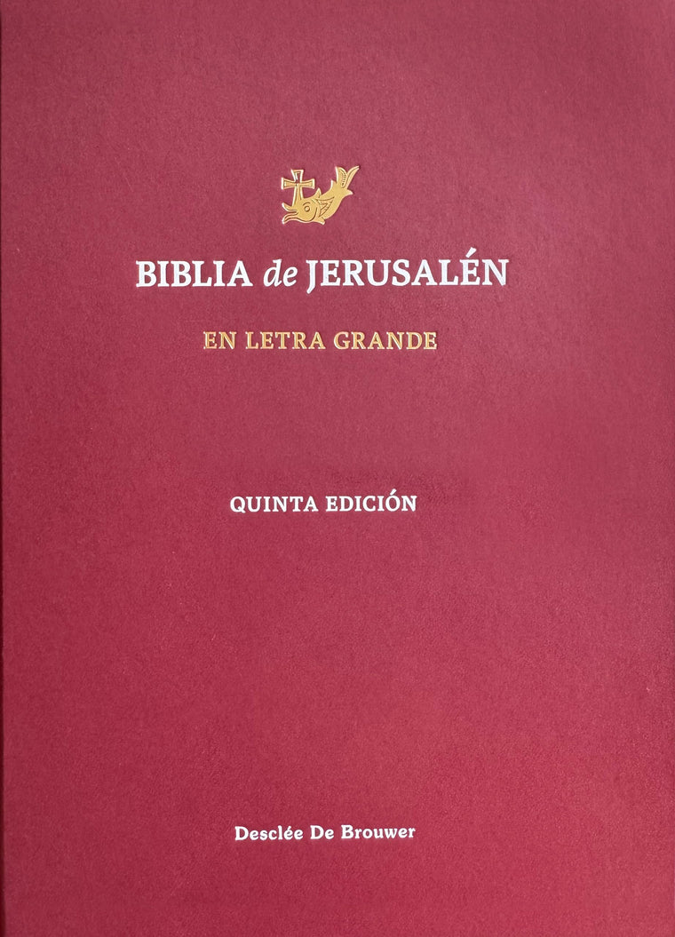 Biblia de Jerusalén, en Letra Grande (Spanish Edition)