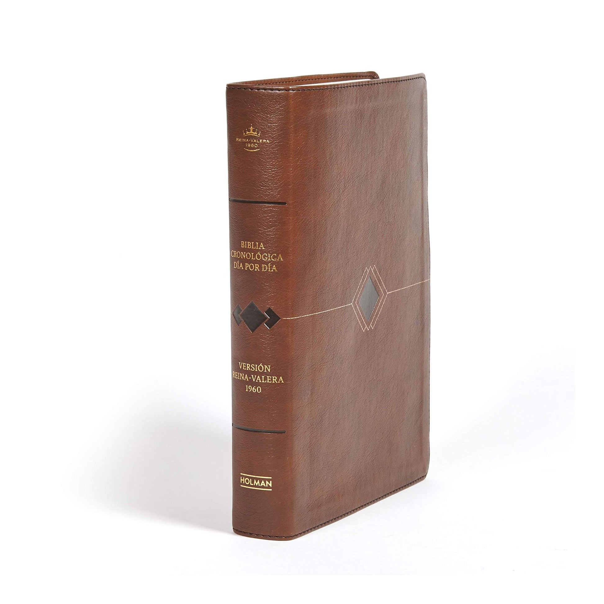 Biblia Reina Valera 1960 cronolgica, da por da. Smil piel, marrn / Day by Day Chronological Bible RVR 1960. LeatherTouch, Brown (Spanish Edition)