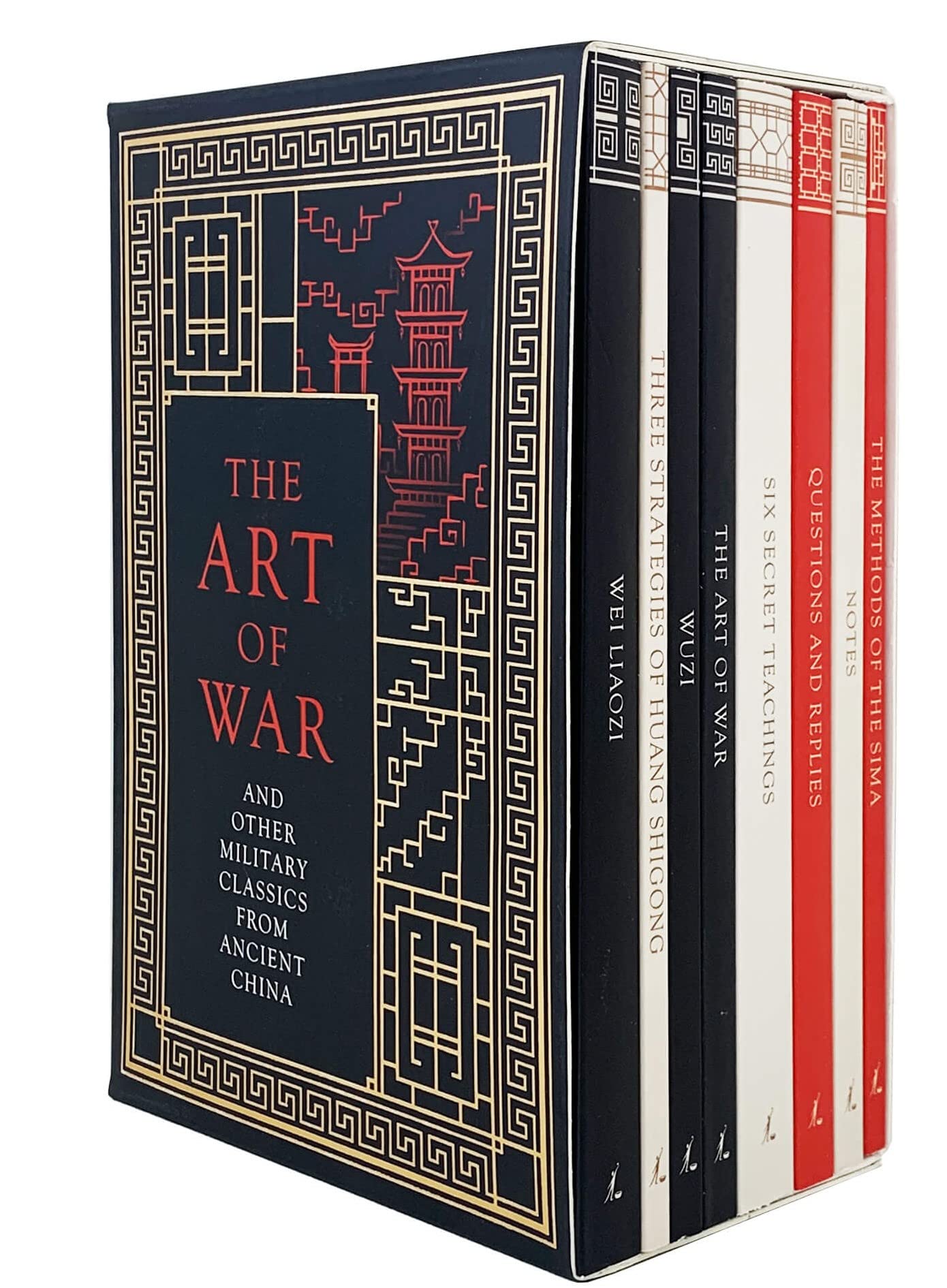 The Art of War Collection 8 Books Box set (The Art of War, Six Secret Teachings, The Methods of the Sima, Wuzi, Wei Liaozi, Three Strategies of Huang Shigong, Questions and Replies, Notebook)