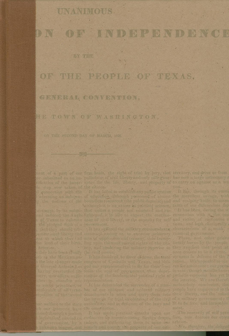 Texfake: An Account of the Theft and Forgery of Early Texas Printed Documents