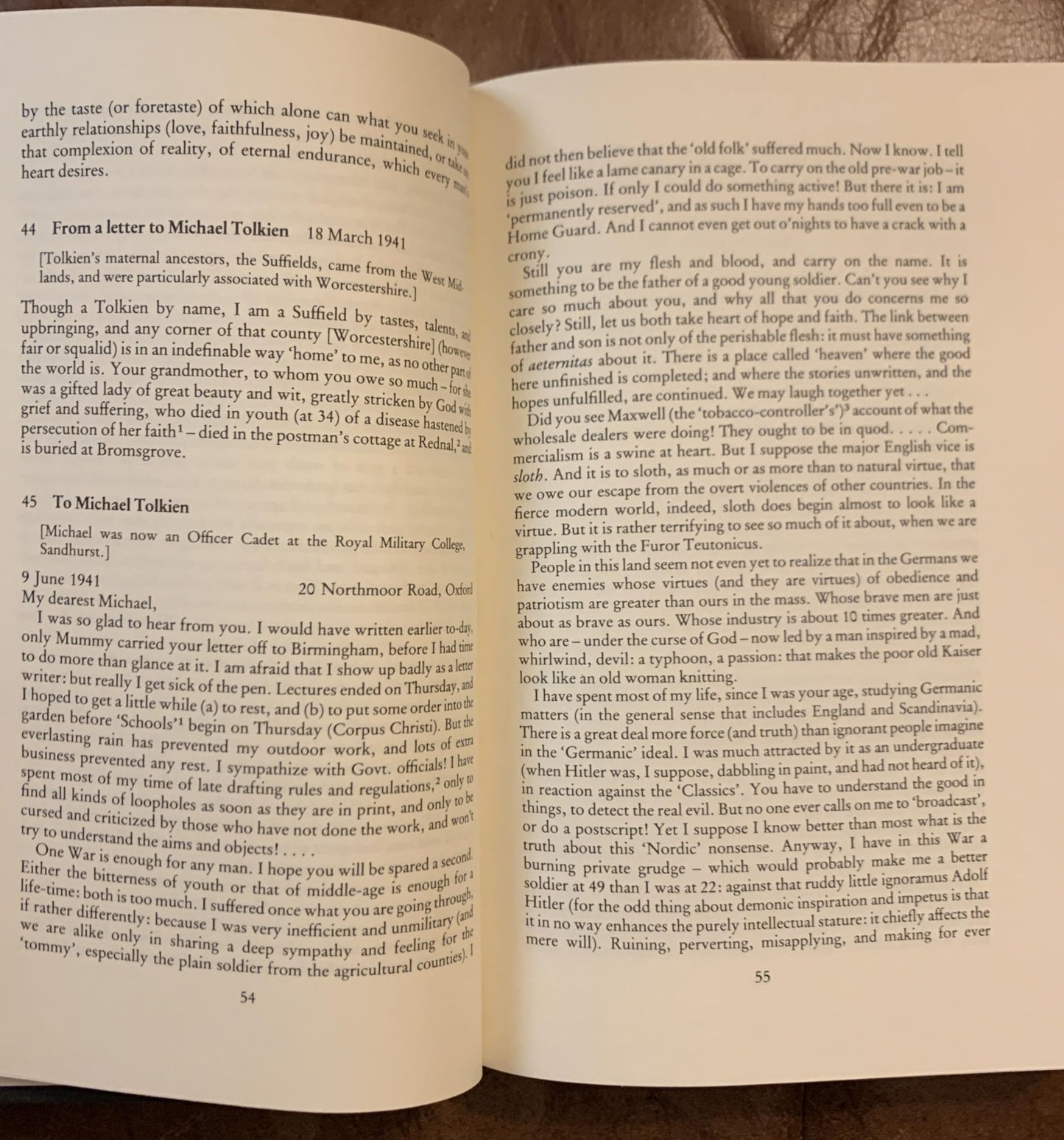 The Letters of J. R. R. Tolkien by J. R. R. Tolkien