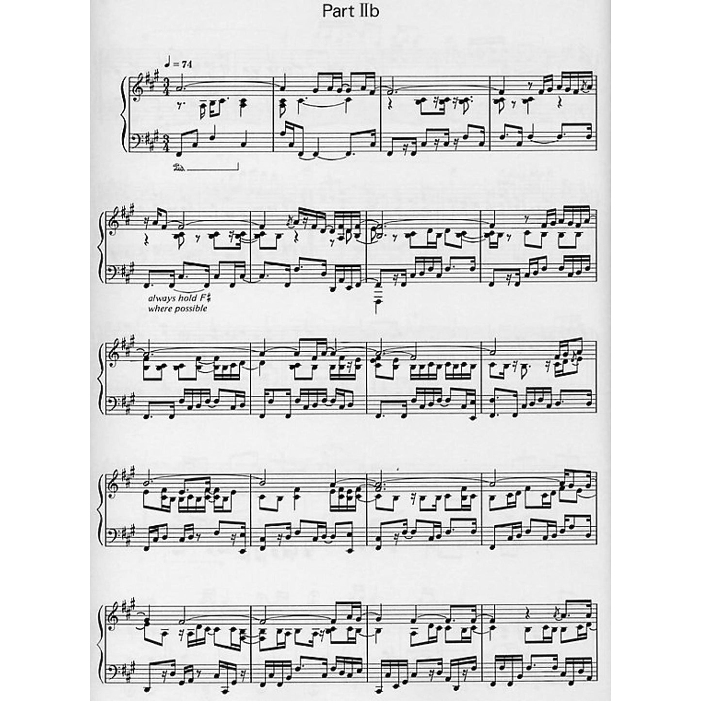 The Koln Concert: Original Transcription