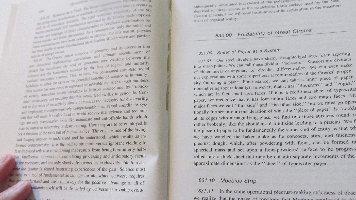 Synergetics: Explorations in the Geometry of Thinking by R.