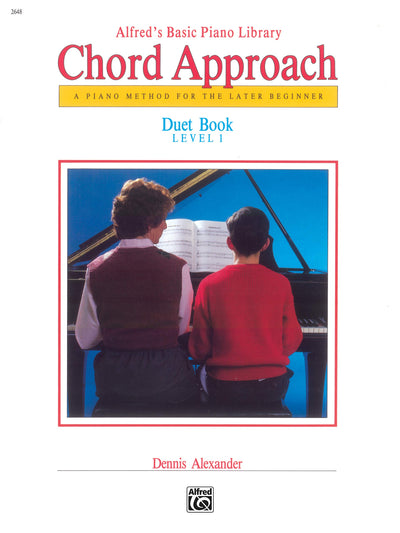 Alfred's Basic Piano Chord Approach Duet Book, Bk 1: A Piano Method for the Later Beginner (Alfred's Basic Piano Library, Bk 1)
