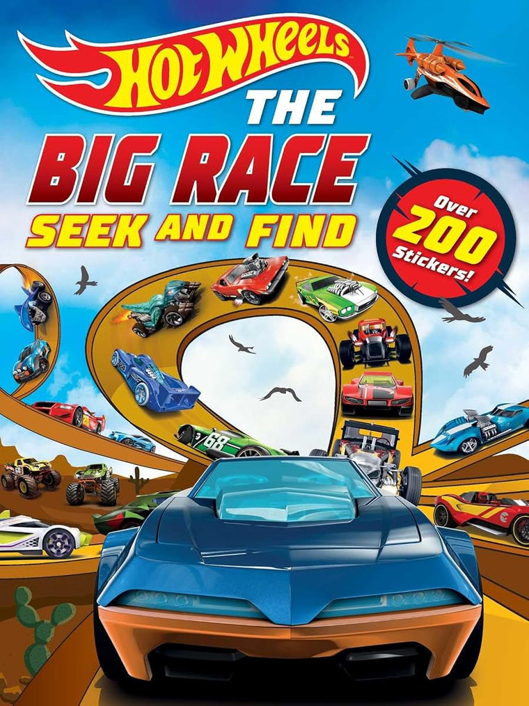Hot Wheels: The Big Race Seek and Find: 100% Officially Lice