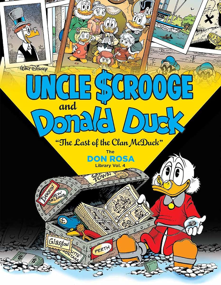 Walt Disney Uncle Scrooge And Donald Duck The Don Rosa Library Vol. 4 (DISNEY ROSA DUCK LIBRARY HC)