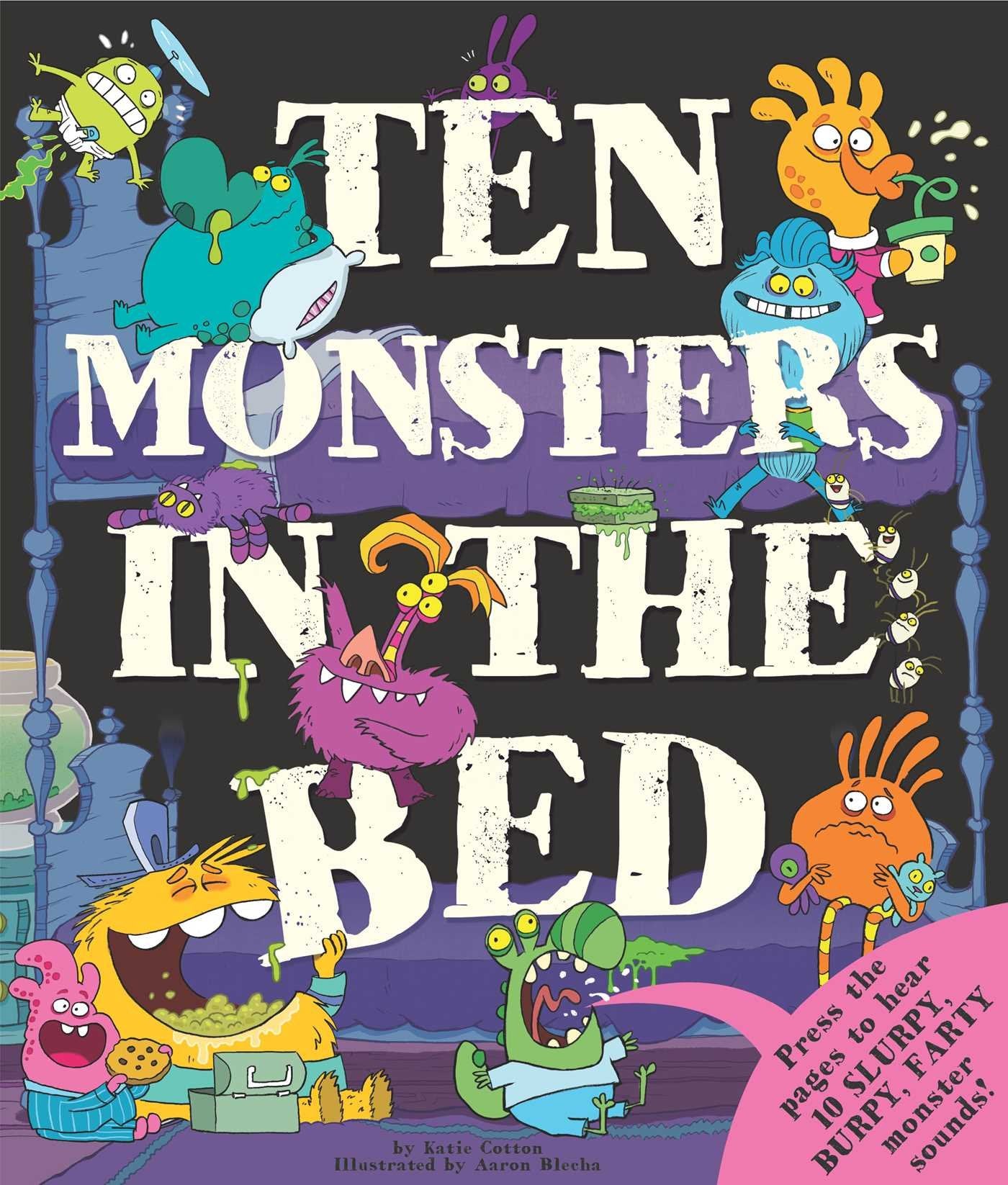 Ten Monsters in the Bed by Cotton, Katie