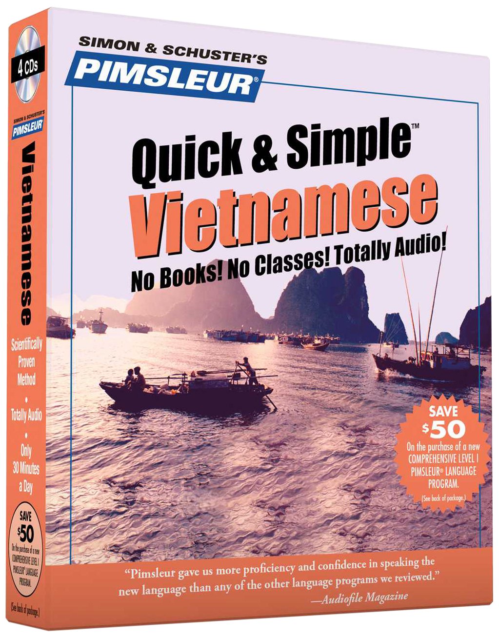 Pimsleur Vietnamese Quick & Simple Course - Level 1 Lessons 1-8 CD: Learn to Speak and Understand Vietnamese with Pimsleur Language Programs (1)
