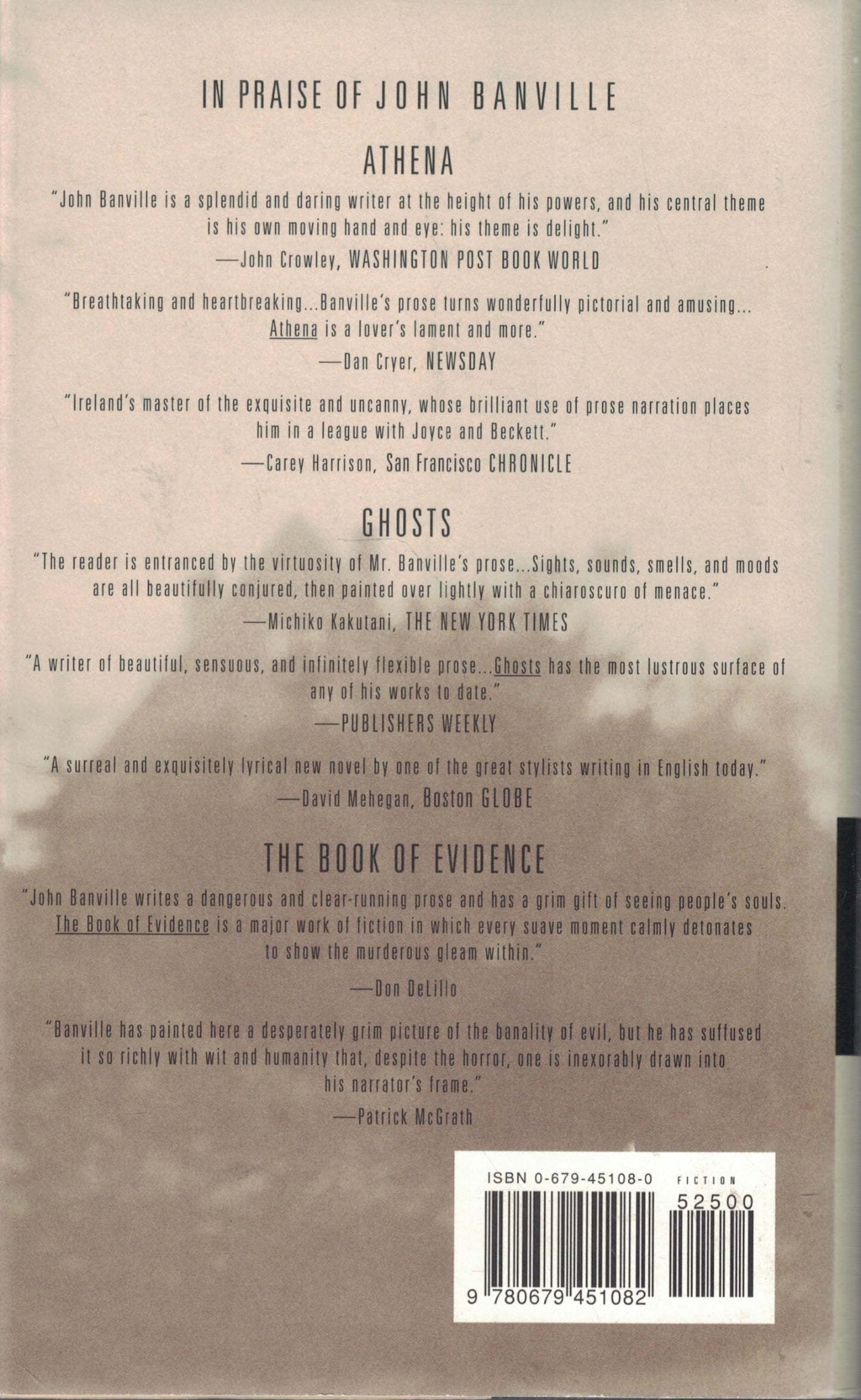 The Untouchable by John Banville