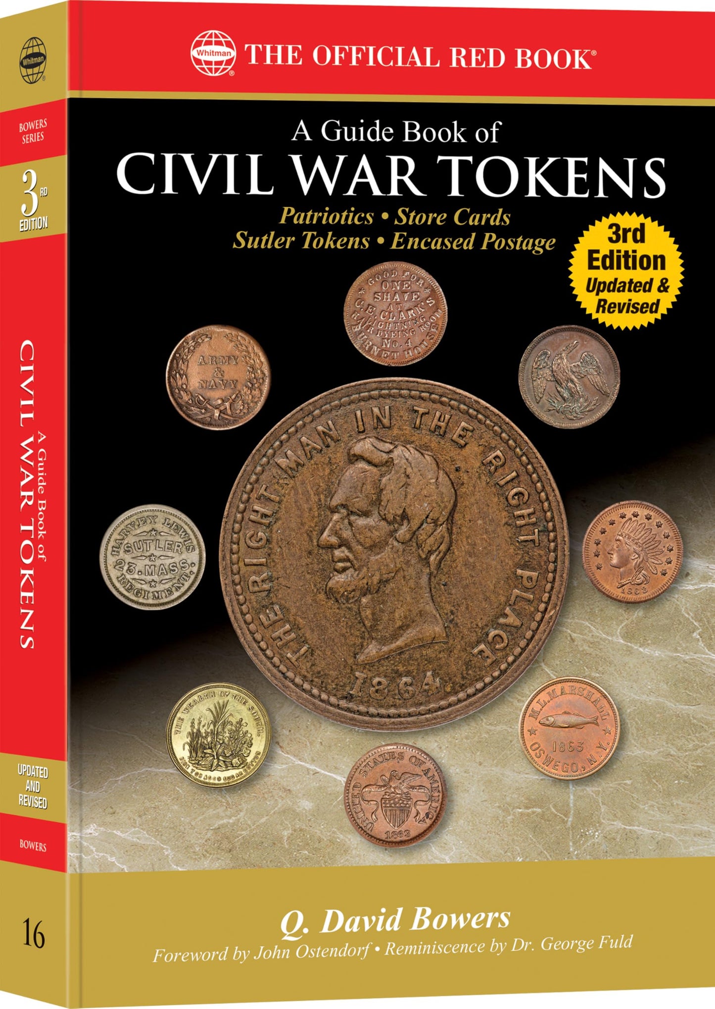 Whitman Red Book Series #16: A Guide Book of Civil War Tokens, 3rd Edition - History, Values, Collecting