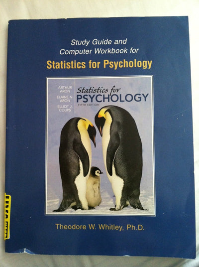 Statistics for Psychology
