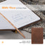 Classic Faux Leather Journal Soar Wings Like Eagles Isaiah 40:31 Bible Verse Brown Inspirational Notebook, Lined Pages w/Scripture, Ribbon Marker, Zipper Closure