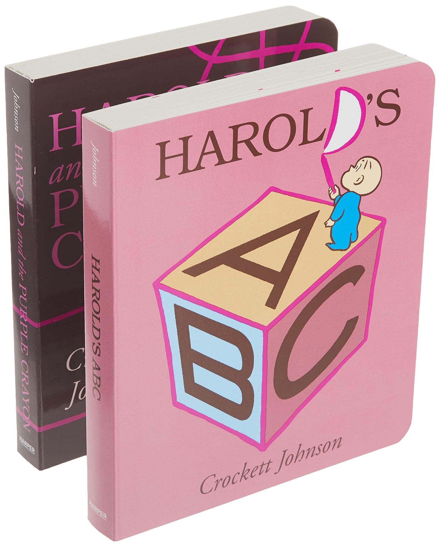 Harold and the Purple Crayon 2-Book Box Set (Board Books)