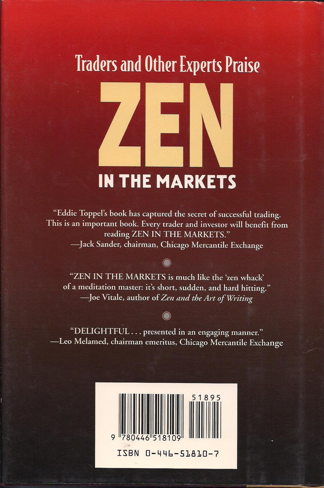 Zen in the Markets: Confessions of a Samurai Trader by Toppe