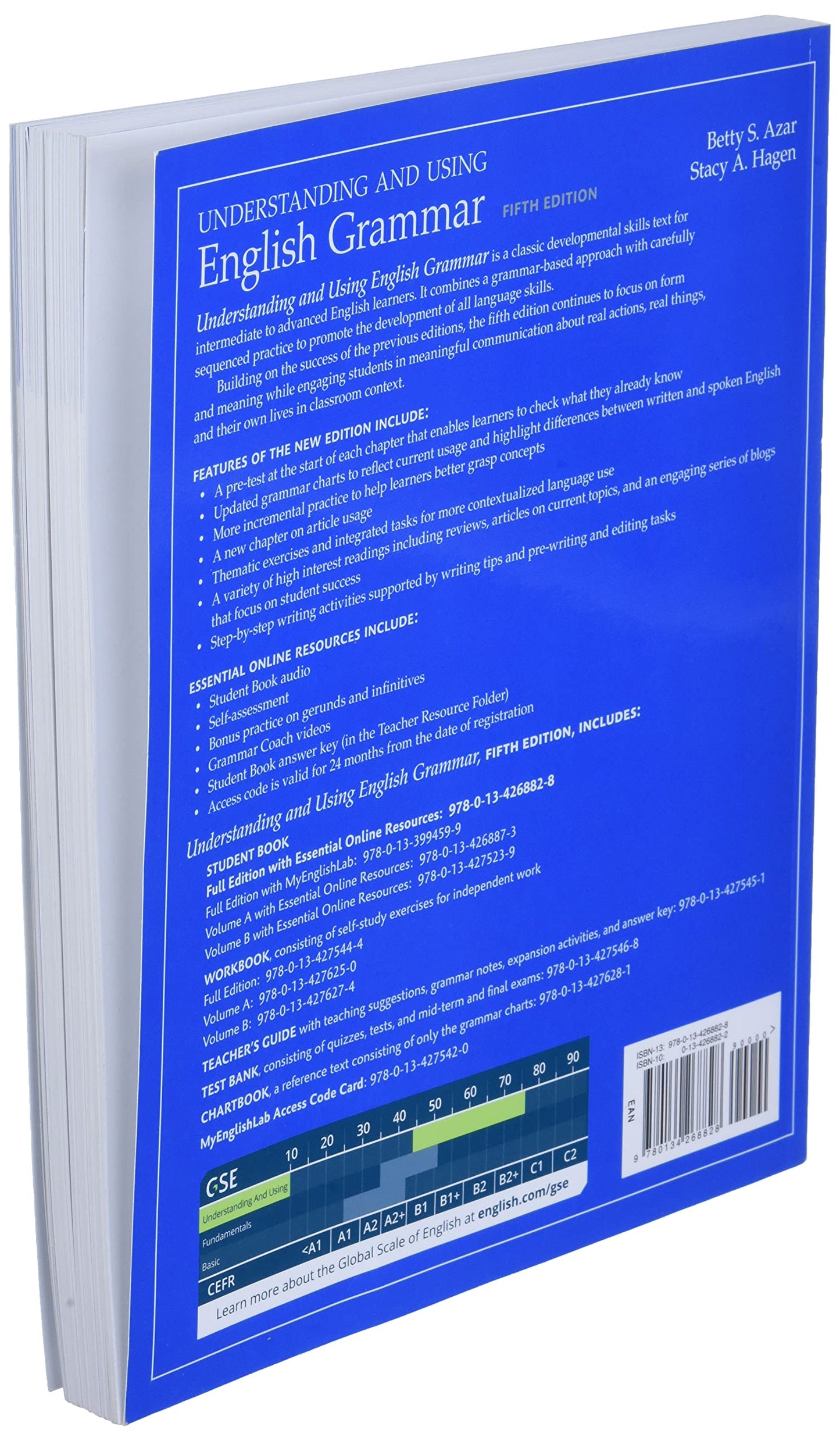 Azar-Hagen Grammar - (AE) - 5th Edition - Student Book with App - Understanding and Using English Grammar