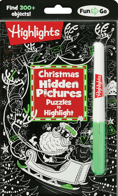 Christmas Hidden Pictures Puzzles to Highlight: Activity Book with Winter Puzzles, Over 300 Hidden Objects and Bright Highlighte r Fun (Highlights Hidden Pictures Puzzles to Highlight Activity Books)