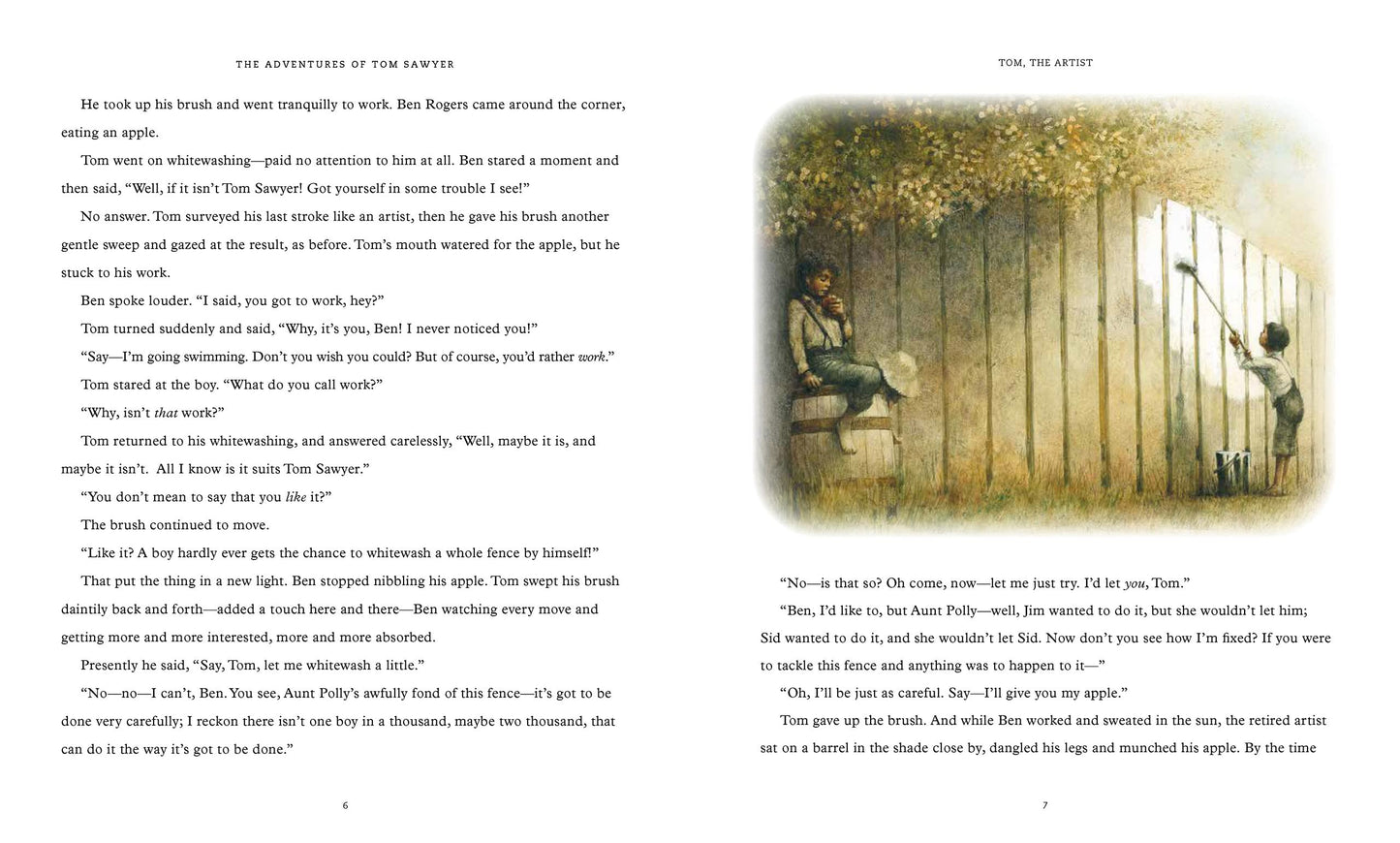 The Adventures of Tom Sawyer (Abridged Edition): A Robert Ingpen Illustrated Classic