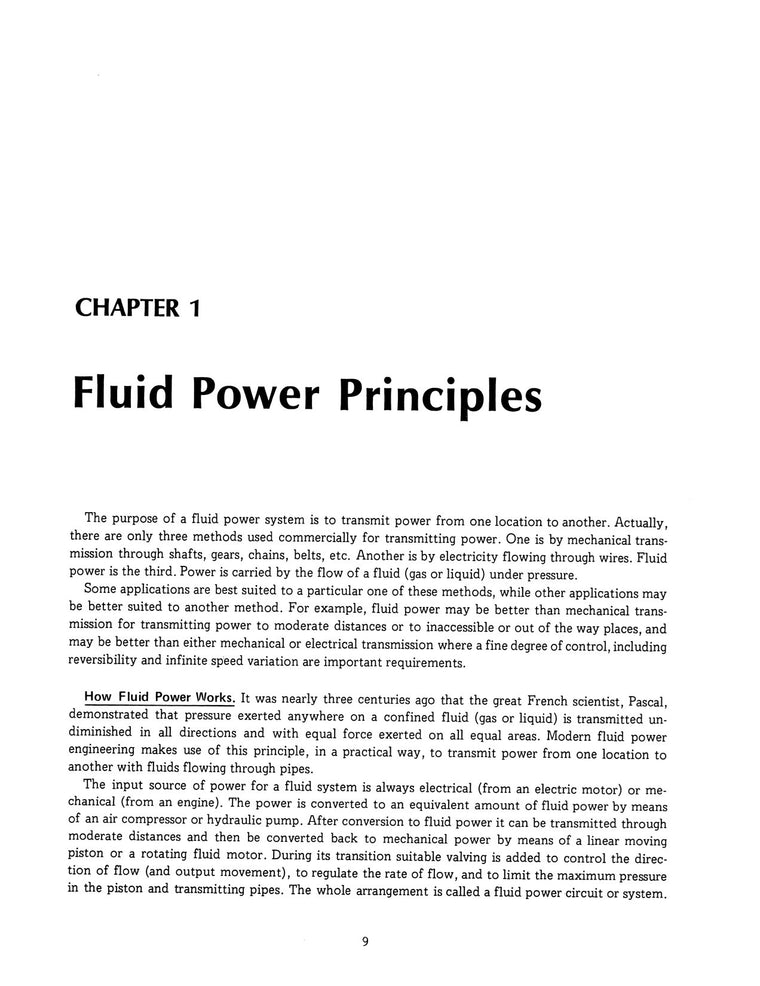 Industrial Fluid Power, Vol. 1: Basic Text on Hydraulics, Air & Vacuum for Industrial and Mobile Applications — back cover