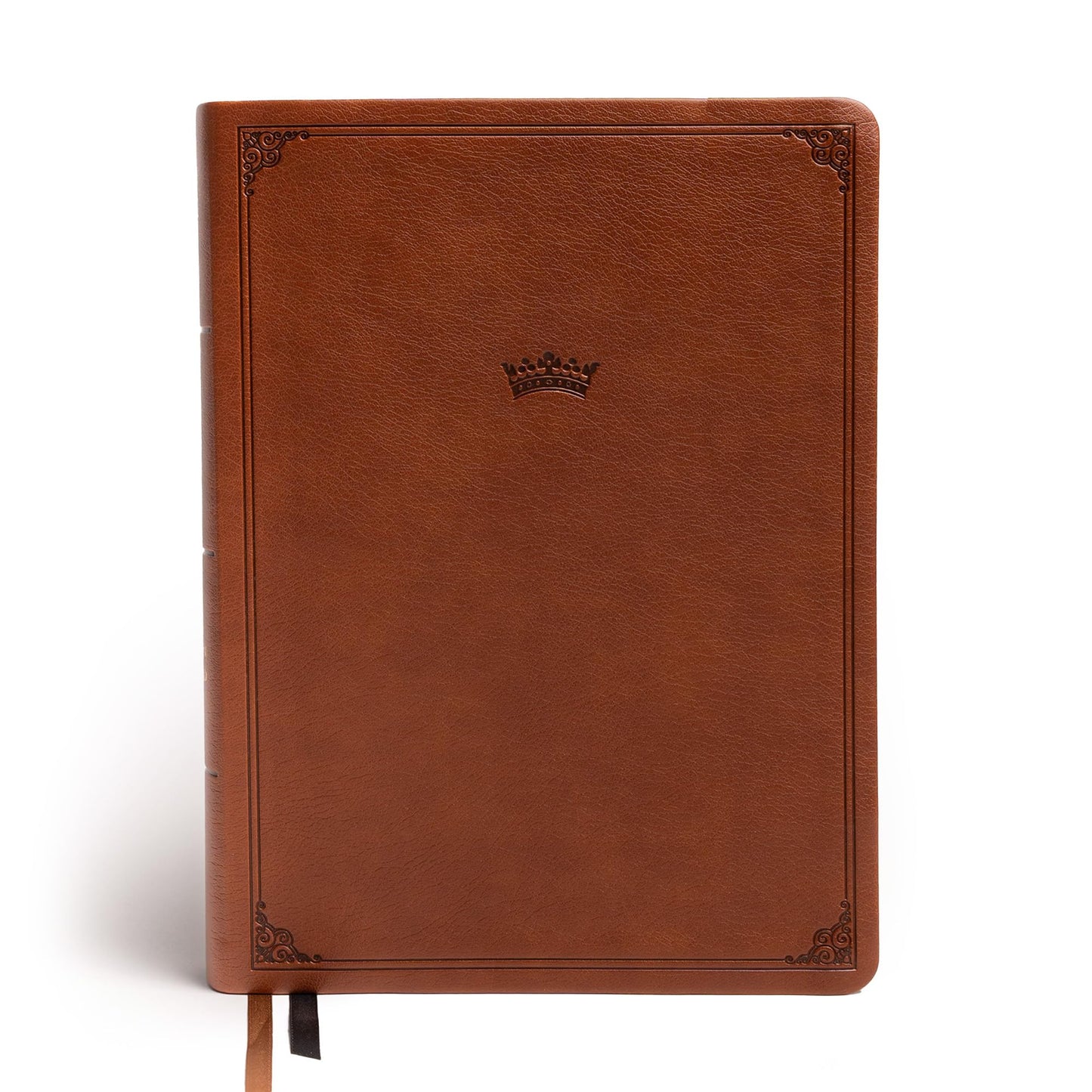 NASB Tony Evans Study Bible, Brown LeatherTouch, Black Letter, Study Notes and Commentary, Articles, Videos, Charts, Easy-to-Read Bible Karmnina Type