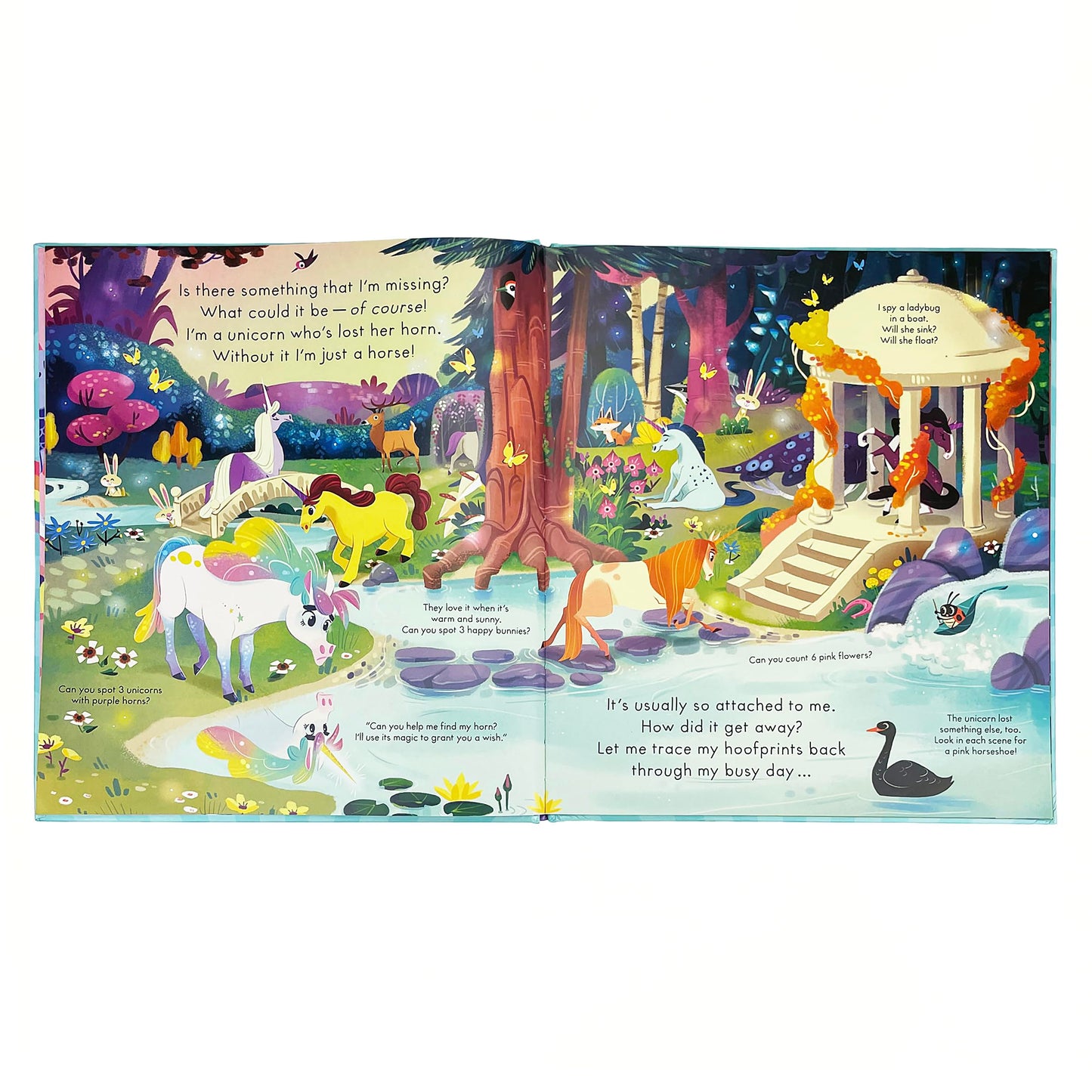 I Spy With My Little Eye Unicorn Wish & Find - Kids Search, Find, and Seek Activity Book, Ages 3, 4, 5, 6+