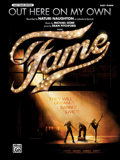 Out Here on My Own (from the motion picture Fame): Easy Piano, Sheet