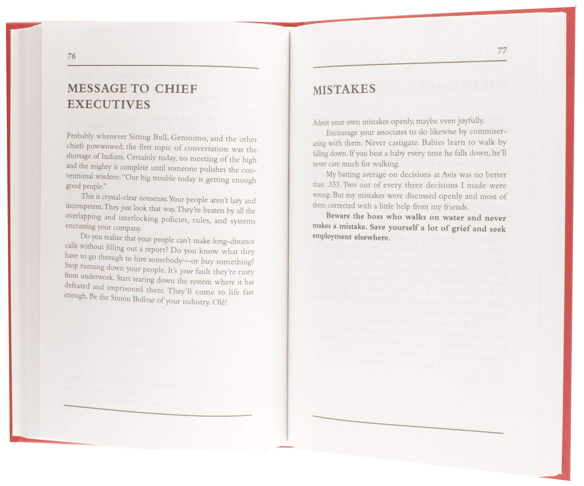 Up the Organization: How to Stop the Corporation from Stifling People and Strangling Profits