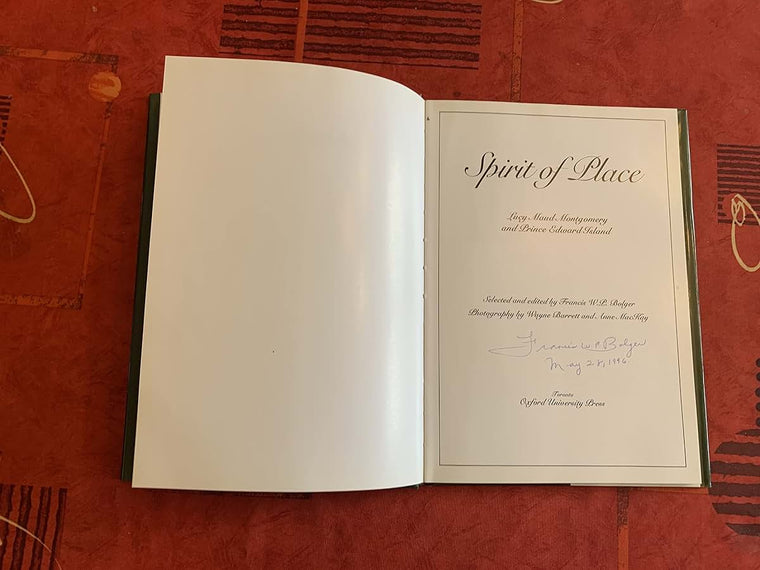 Spirit of Place: Lucy Maude Montgomery and Prince Edward Island