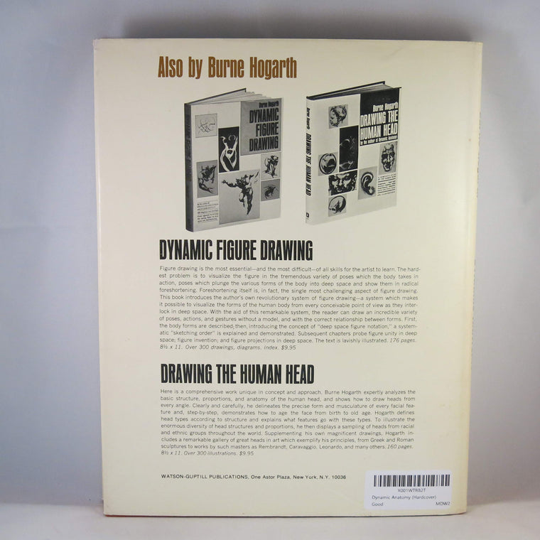 Dynamic Anatomy — back cover