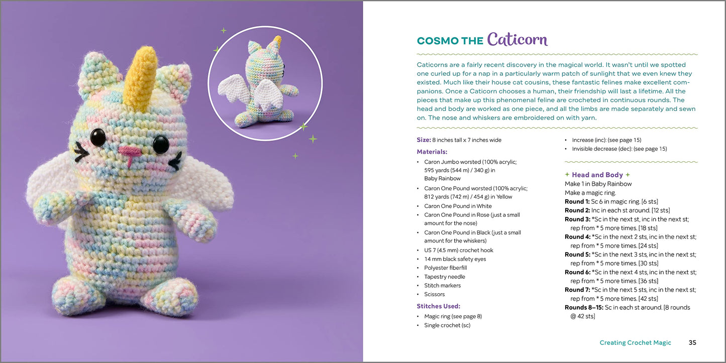 Crochet Magical Creatures: 20 Easy Amigurumi Patterns