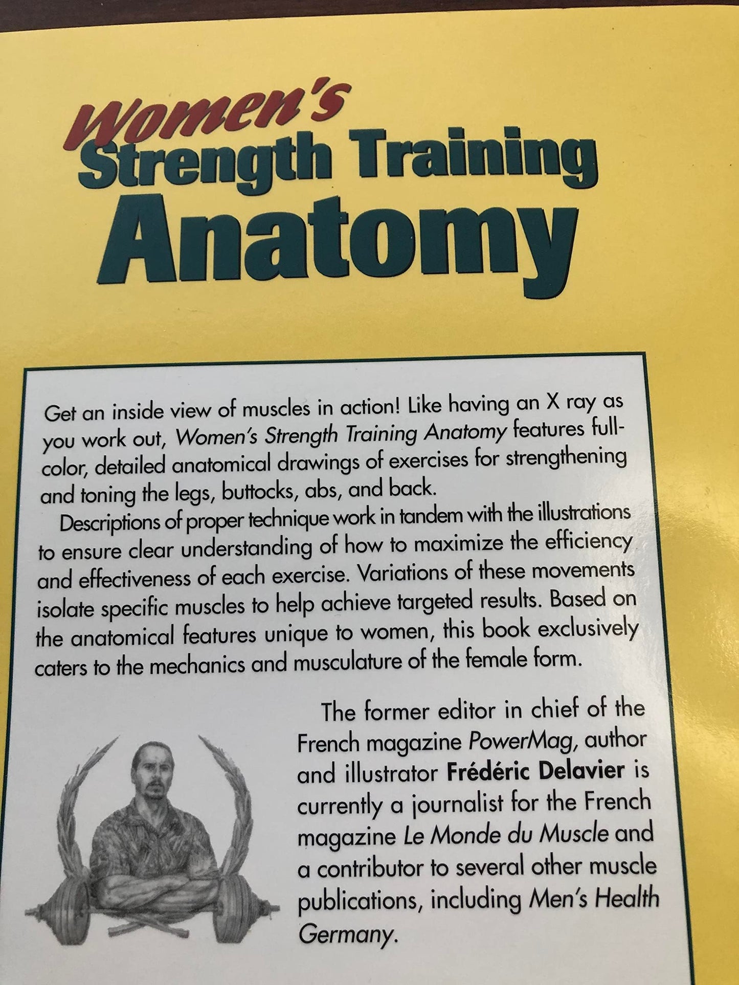 Women's Strength Training Anatomy by Frederic Delavier