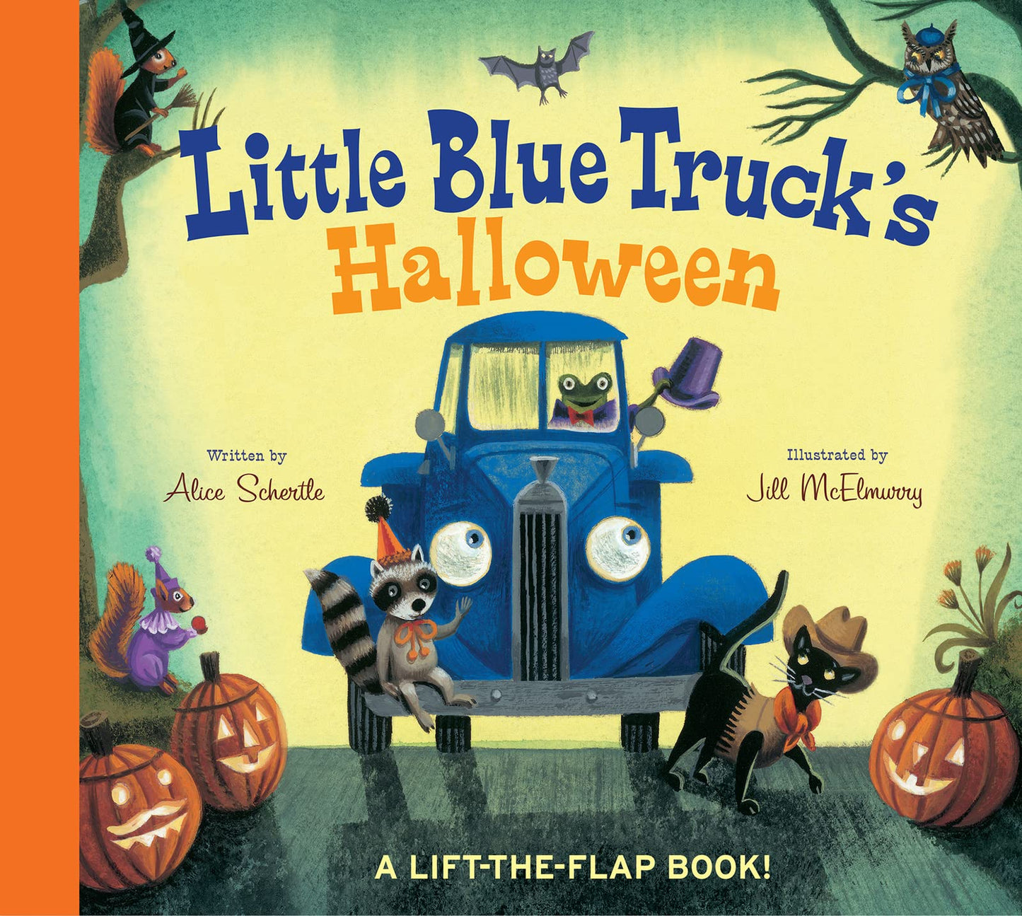 Little Blue Truck's Halloween: A Halloween Book for Kids by