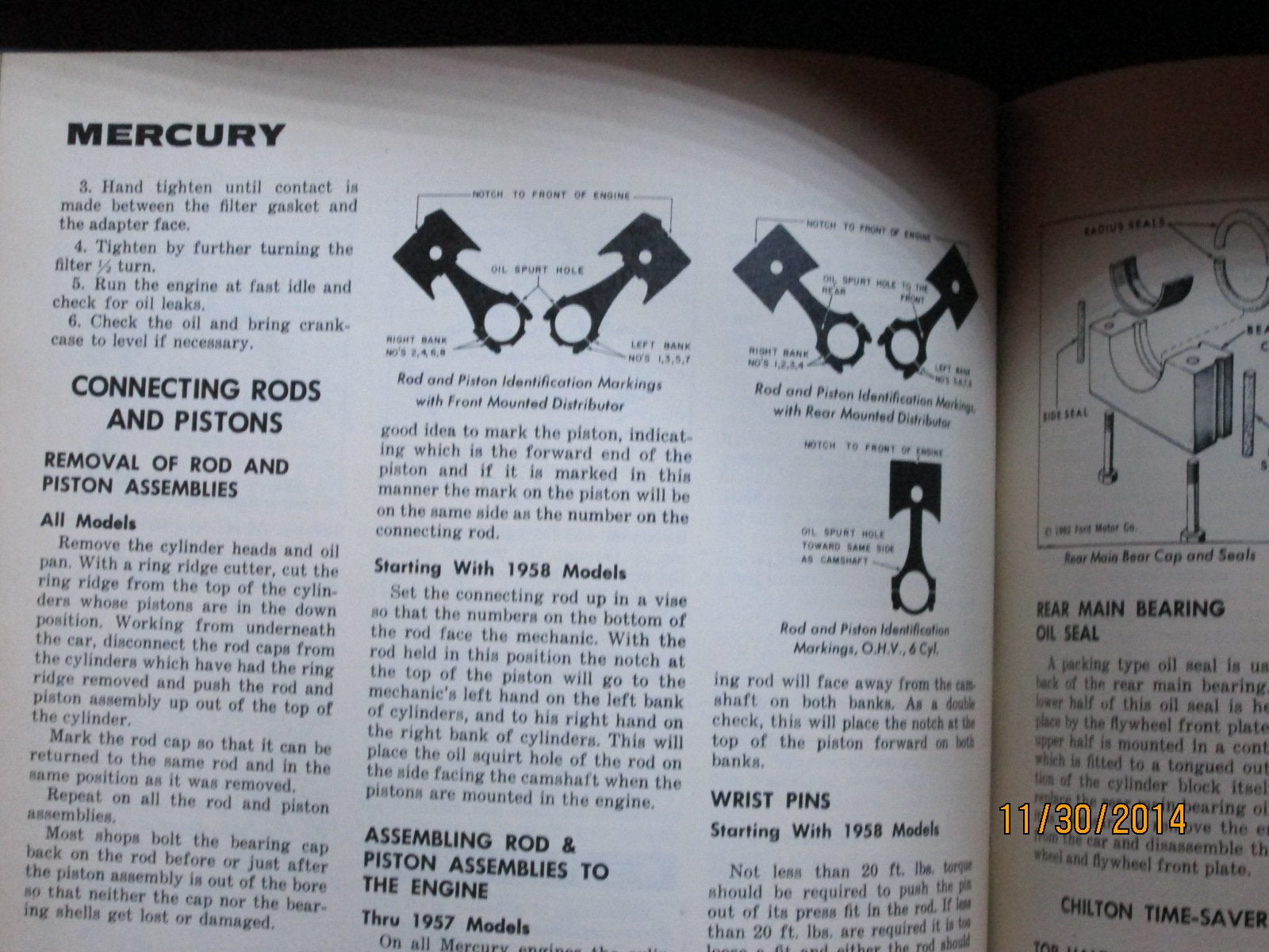 Chilton's Auto Repair Manual 1954-63