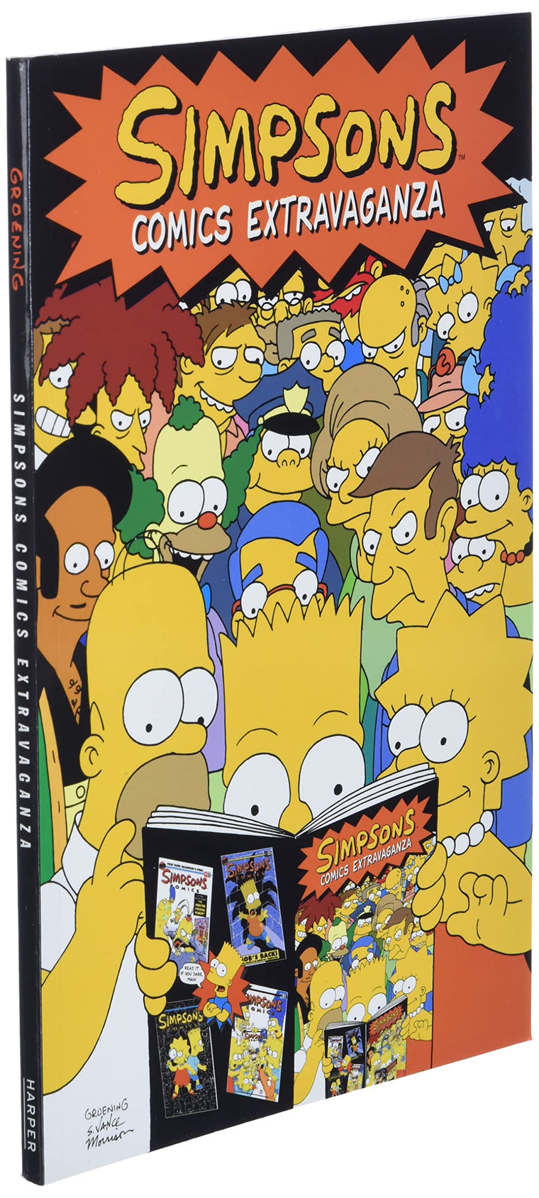Simpsons Comics Extravaganza — back cover
