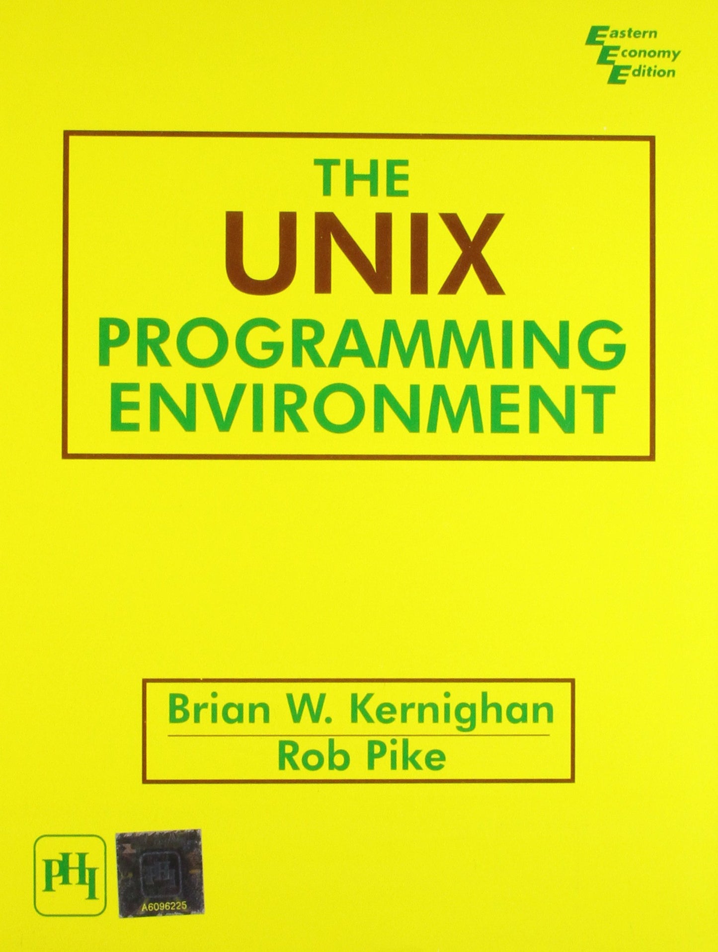 Unix Programming Environment by KERNIGHAN & PIKE
