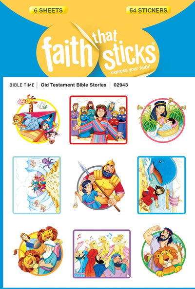 Old Testament Bible Stories (Faith That Sticks Stickers)