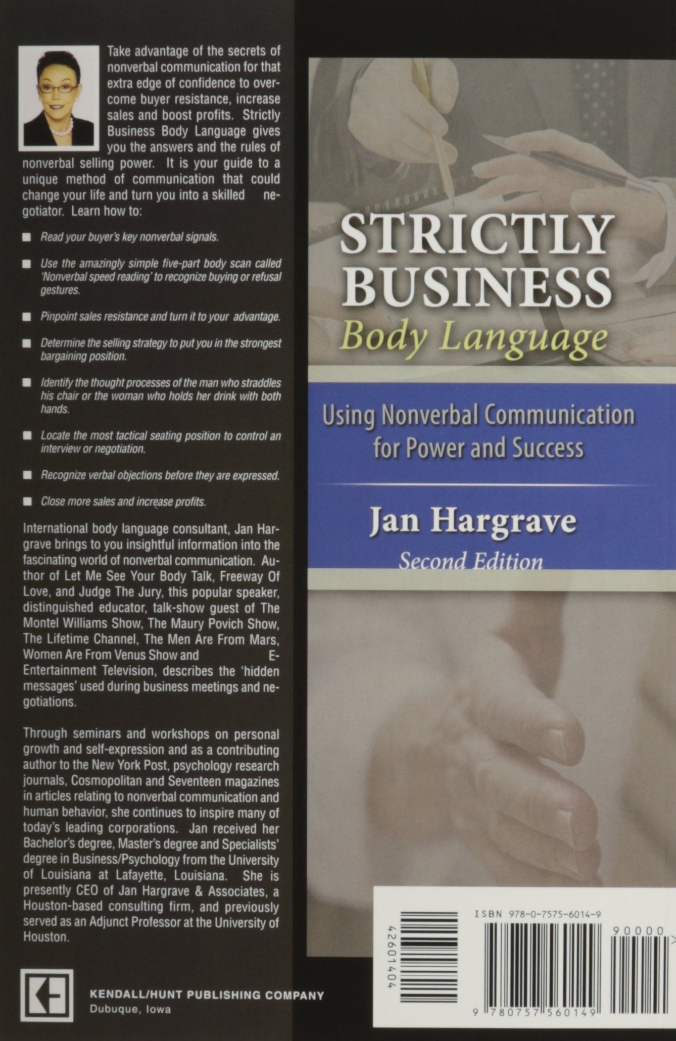 Strictly Business: Body Language: Using Nonverbal Communication for Power and Success