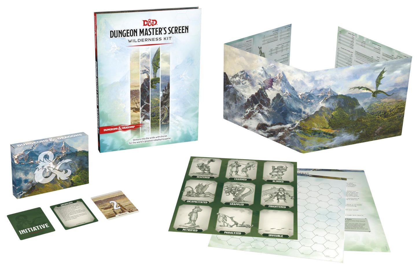 Dungeons & Dragons Dungeon Master's Screen Wilderness Kit