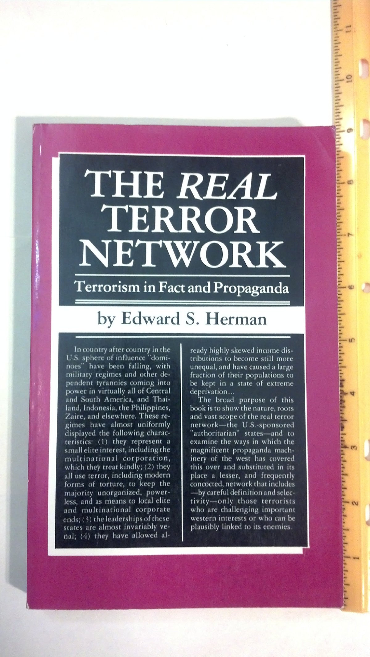 The Real Terror Network: Terrorism in Fact and Propaganda