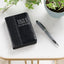 KJV Holy Bible, Mini Pocket Bible - Zippered Black Faux Leather Bible w/Ribbon Marker, King James Version