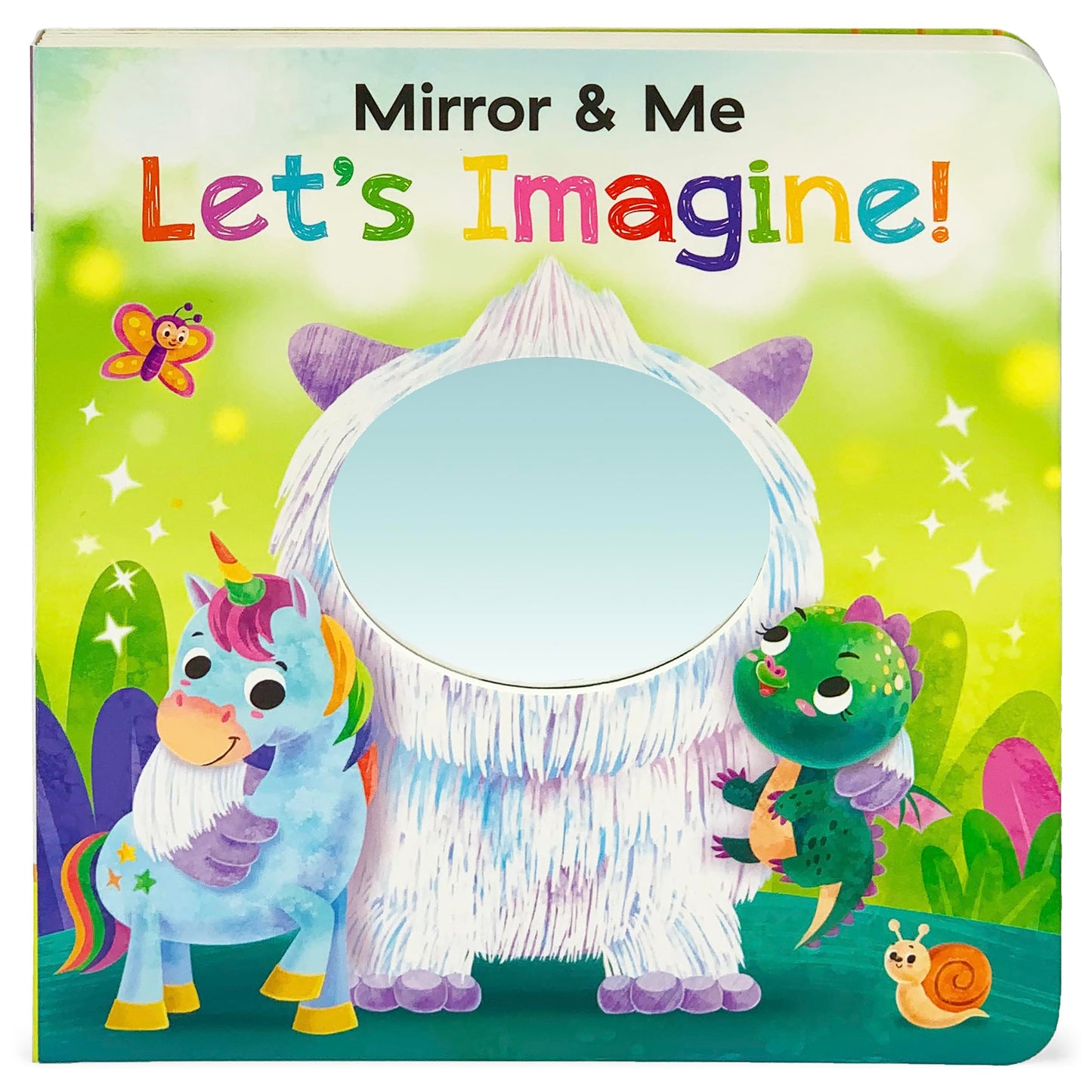 Mirror & Me Let's Imagine! Mirrored Board Book for Infants & Babies, Ages 0+