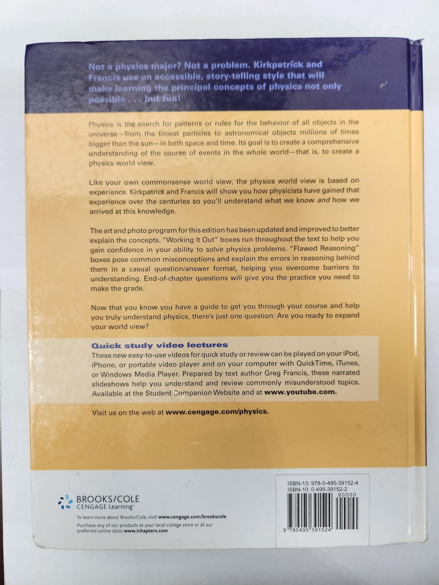 Physics: A Conceptual World View, 7th Edition (Available 2010 Titles Enhanced Web Assign)