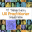 97 Things Every UX Practitioner Should Know
