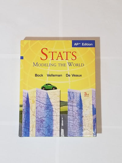 Stats: Modeling the World Nasta Edition Grades 9-12
