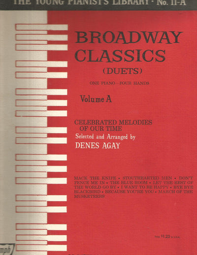 The Young Pianist's Library, Bk 11A: Broadway Classics (Duets)