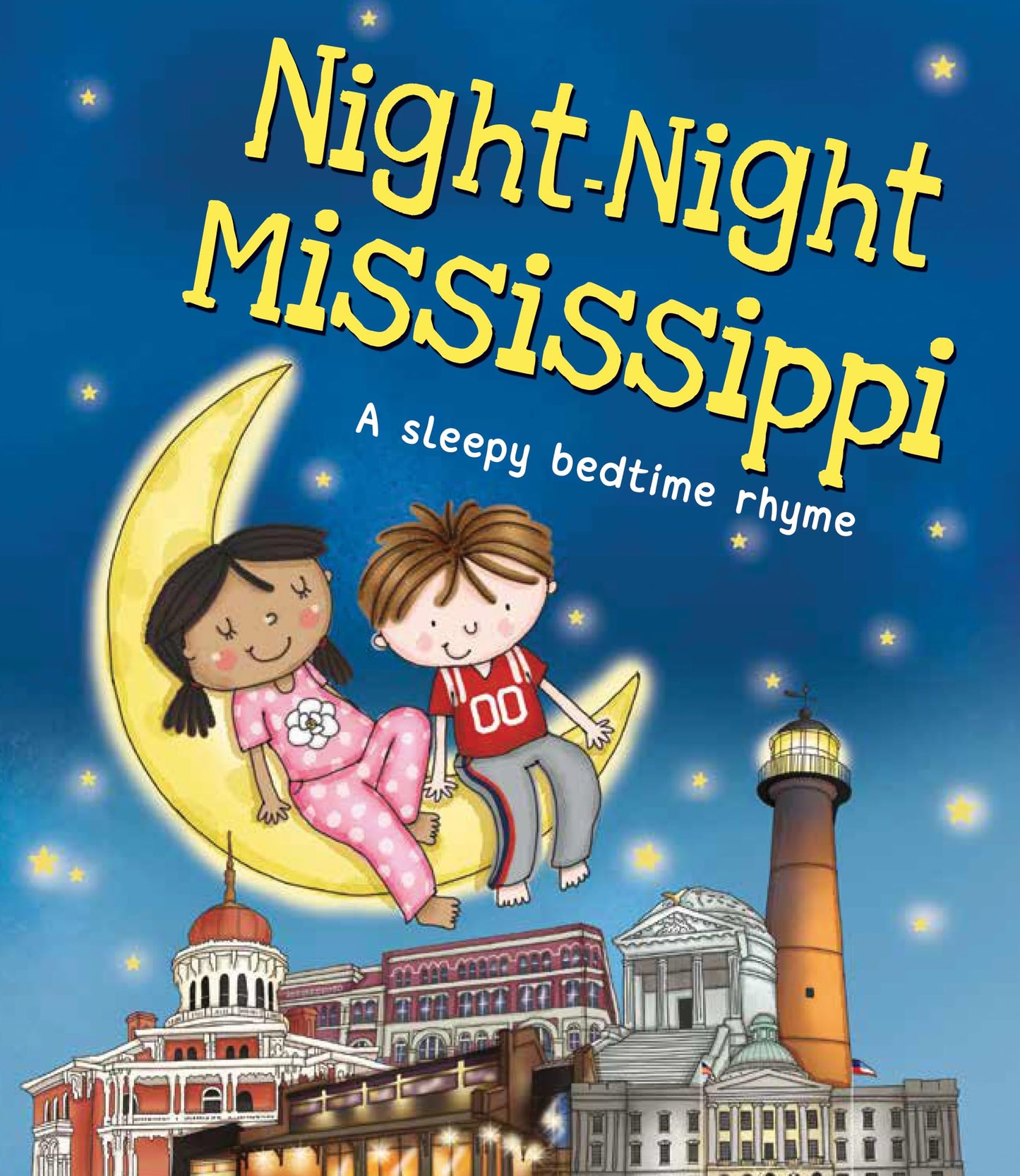 Night-Night Mississippi: A Sweet Goodnight Board Book for Kids and Toddlers