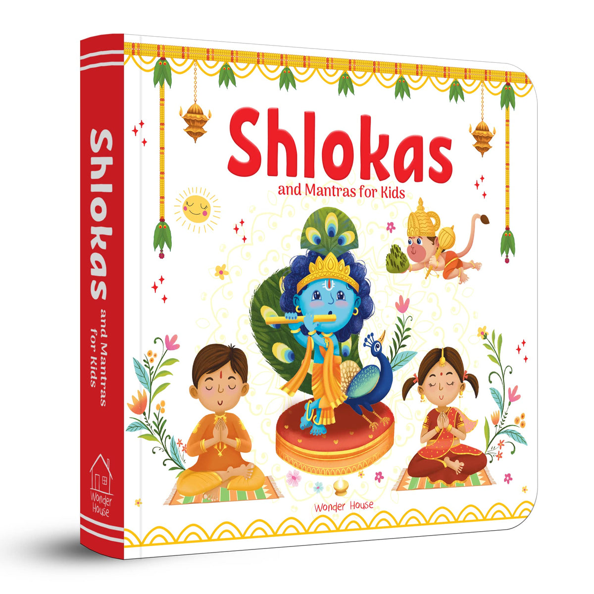 Shlokas and Mantras For Kids: Illustrated Padded Board Book