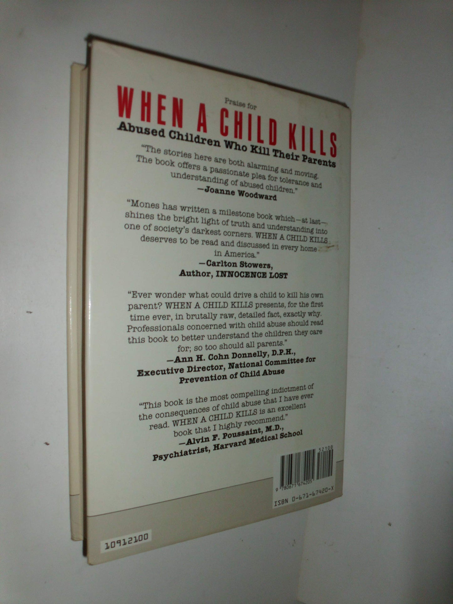 When a Child Kills: Abused Children Who Kill Their Parents