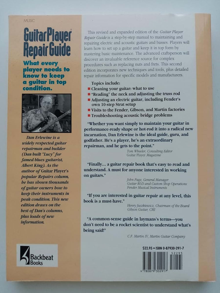 Guitar Player Repair Guide by Dan Erlewine